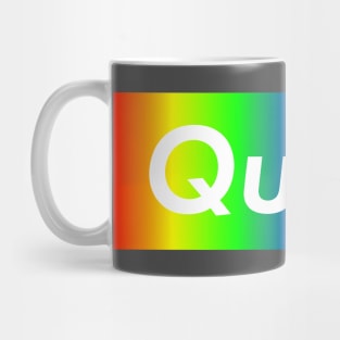 Queer Rainbow_White Mug